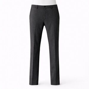 Size 40 Ted Baker Men’s Dress Pants Tailored Stretch Formal Trousers Black 40x30